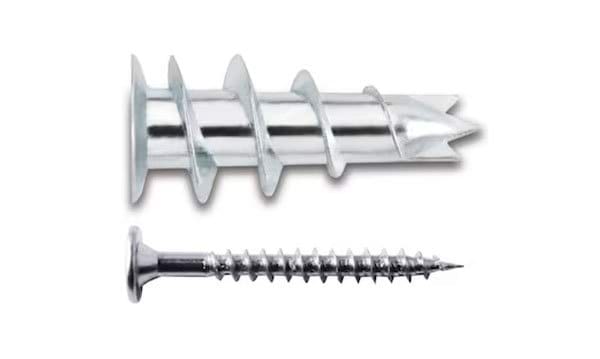 Buchas ZIP-IT Metal c/ Parafuso p/ Parede de Gesso Dewalt DFM411000P