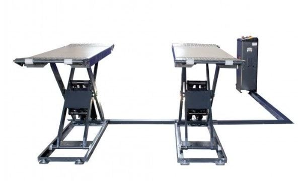 Elevador Auto Tesoura de Chão Hidráulico 3T 380V Kroftools 9818