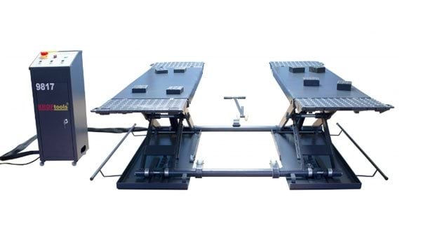 Elevador Auto Tesoura de Chão Hidráulico 3T Kroftools 9817