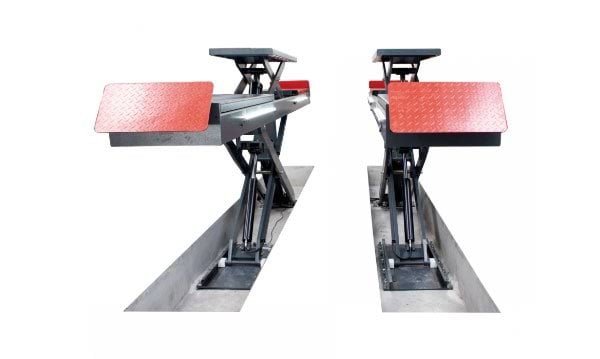 Elevador Auto Dupla Tesoura para Alinhamento 3.5T Kroftools 9824