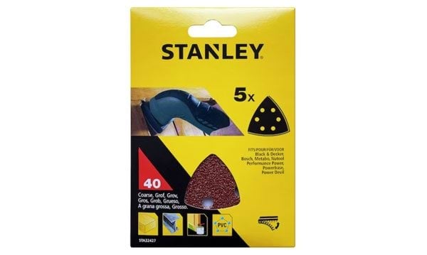 Lixas de Detalhes 93x93mm G40 Stanley STA32427-XJ