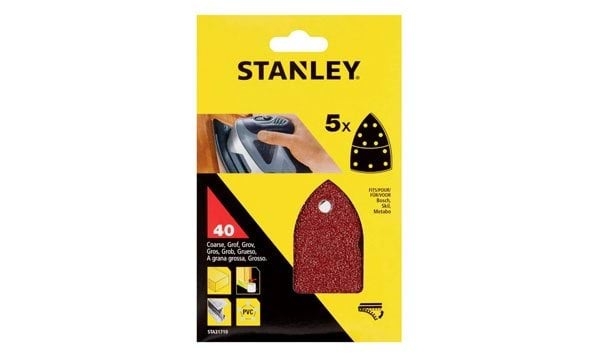 Lixas de Detalhes c/ Velcro G40-120 Stanley