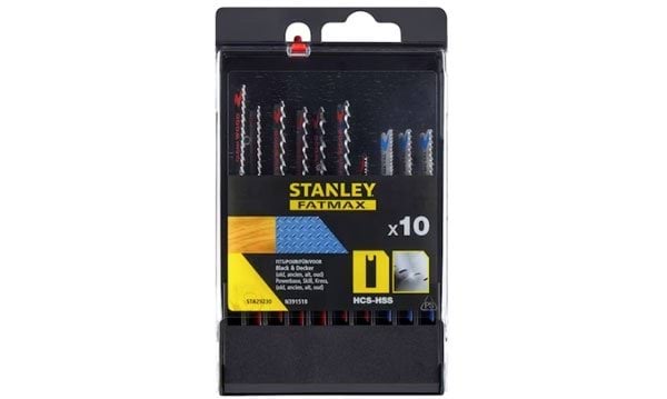 Jogo 10 Lâminas Tico Tico Haste “U” Fatmax Stanley STA29230-XJ