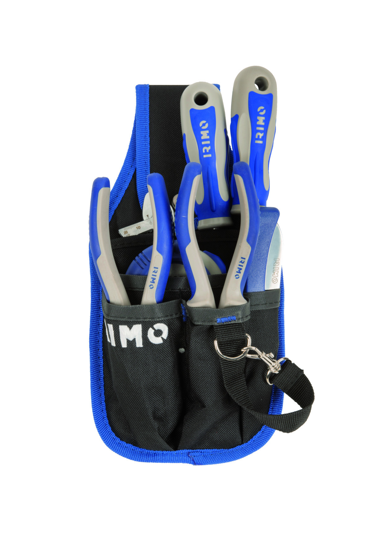 Bolsa têxtil com 7 ferramentas - Kit básico para manutenção geral Irimo 9022-3-40TS1
