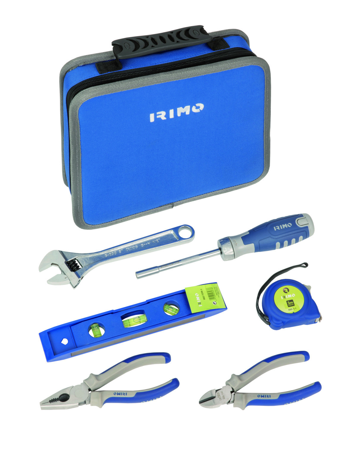 Pasta têxtil com fecho de correr com 18 ferramentas Irimo 9022-4-26TS1
