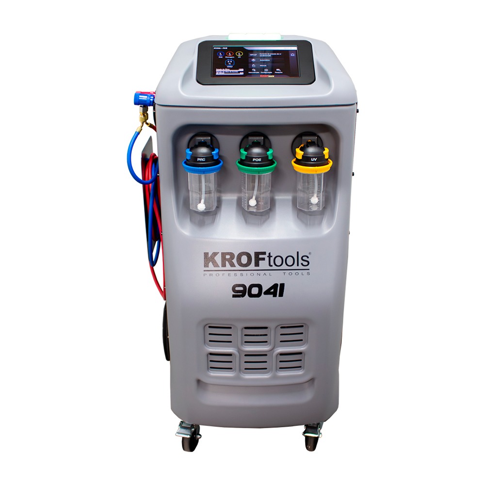 Estação de Serviço de Ar Condicionado R1234yf Kroftools 9041