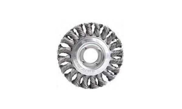 Escova Aço C/ Furo Cir. CAFC-R ret. 250x25,4mm (bls) MacFer 026.0068