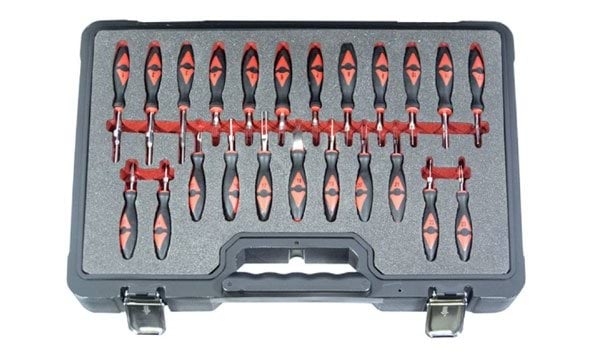 Jogo Chaves para Extrair Terminais 23Pcs Kroftools 4637