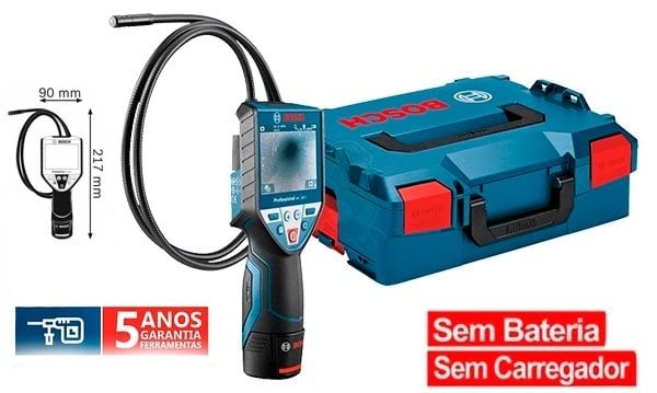 Câmara de Inspeção 12V LCD 3,5'' Bosch GIC 120 Professional