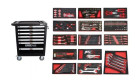 Carro de Ferramentas 7 Gavetas 237 Pcs Kroftools 8500PRE