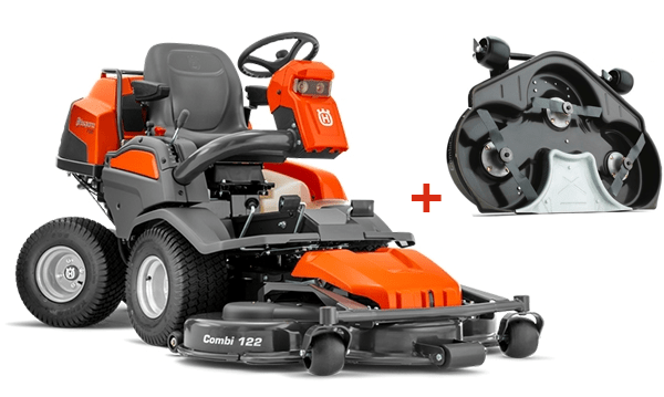 Trator Corta-Relva Riders Husqvarna P 524 + 122