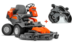 Trator Corta-Relva Riders Husqvarna P 524 + 122