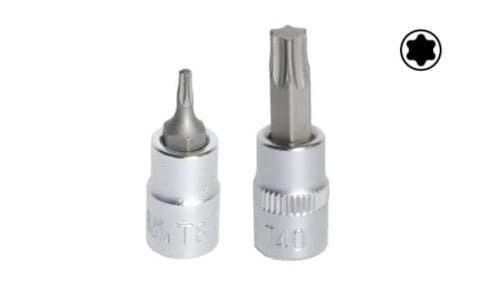 Chave de Caixa 1/4” T30 Ponta Torx Kroftools 14330