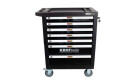 Carro de Ferramentas 7 Gavetas + 174 Peças Kroftools 8501PRE
