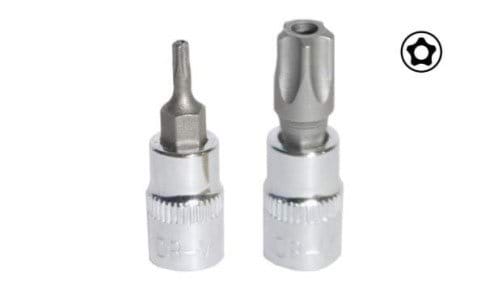 Chave de Caixa 1/4” TS15H Ponta Torx TS Kroftools 235515