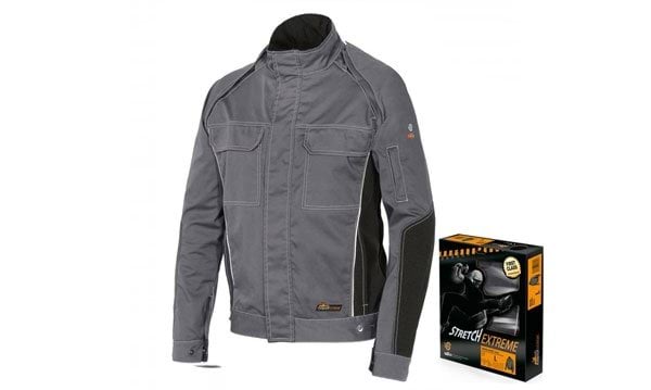 Casaco de proteção ISSA STRETCH Cinzento Industrial Starter 8845B