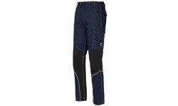 Calças Multi-bolsos Azul Industrial Starter 8830B