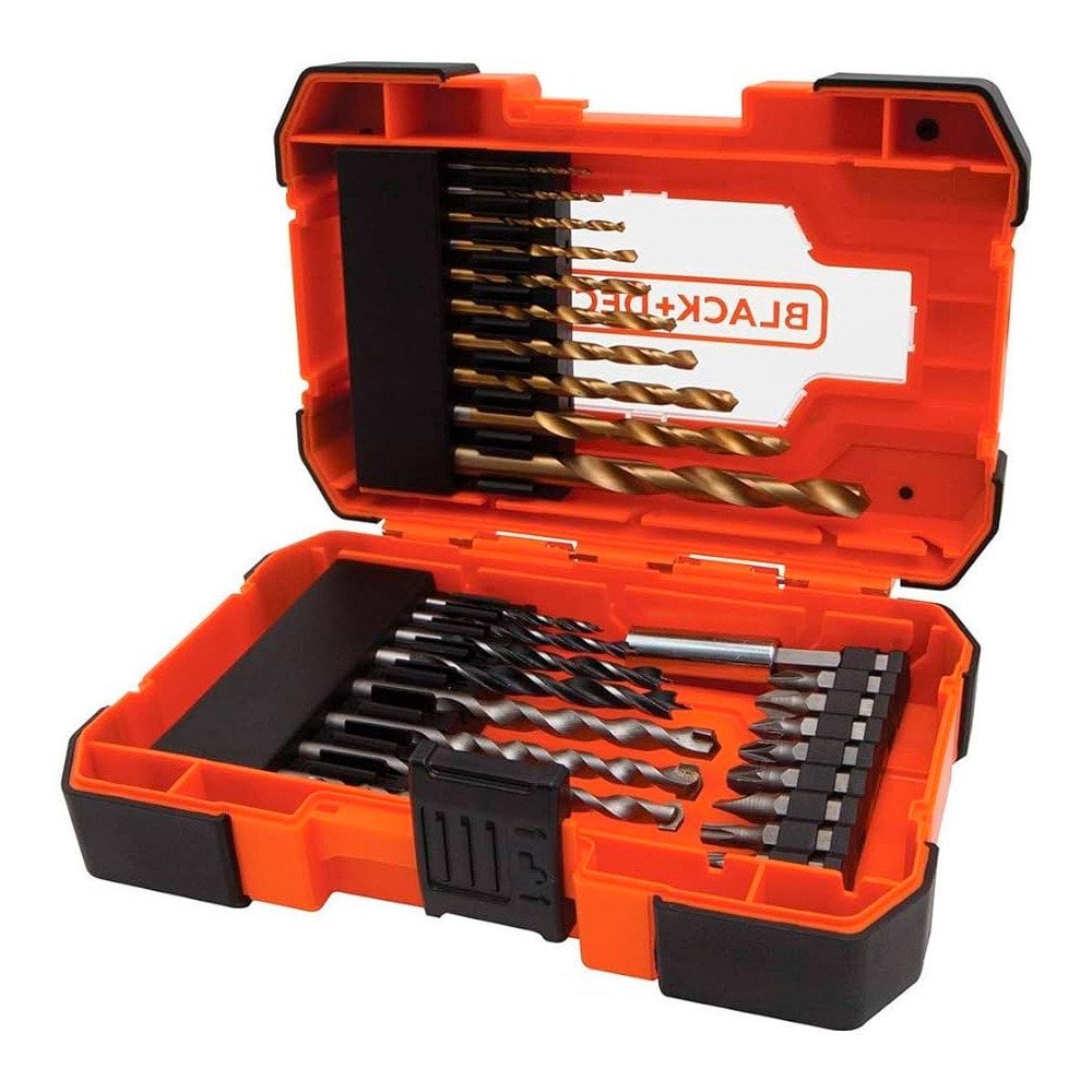 Conjunto 27 Pcs P/ Aparafusar e Furar Black Decker A7235-XJ