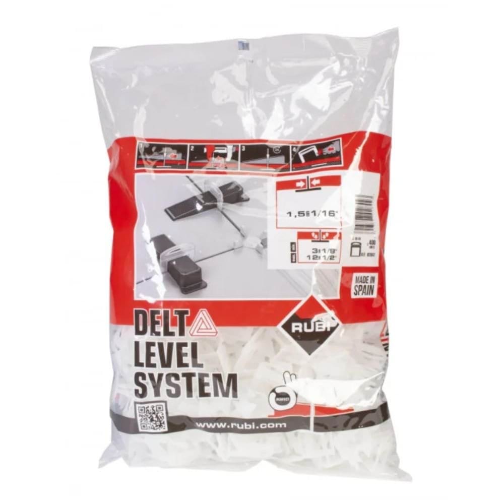 Abraçadeira p/ Kit Delta Nivelamento 3-12mm 1,5mm Delta Level System (B-100 un) Rubi 2840