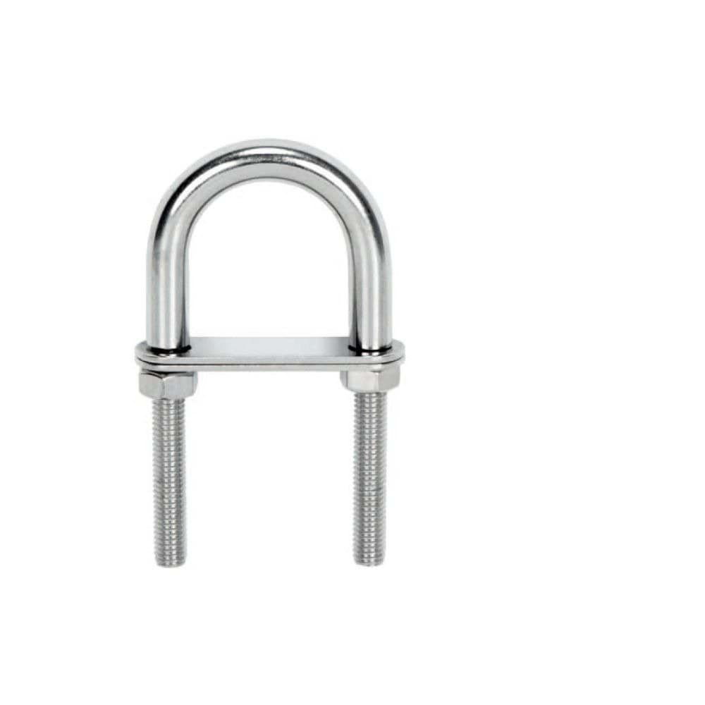 Alça em " U " inox AISI316 6001 M10x135 Macfer 035.0309