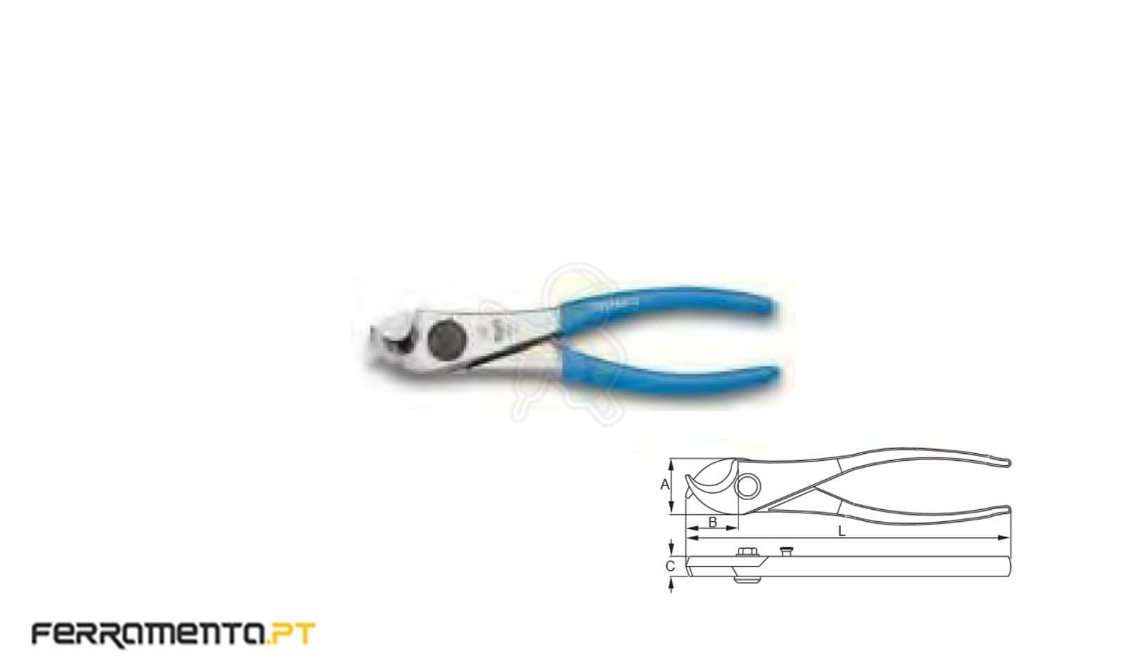 Alicate Corta Cabos Eléctricos 230 Irimo 655.101