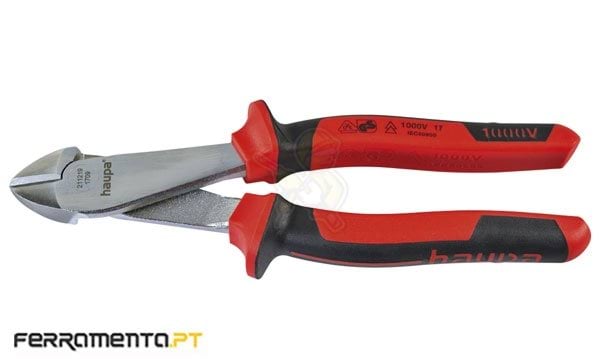 Alicate Corte Diagonal 200mm VDE 1000V Haupa 211219