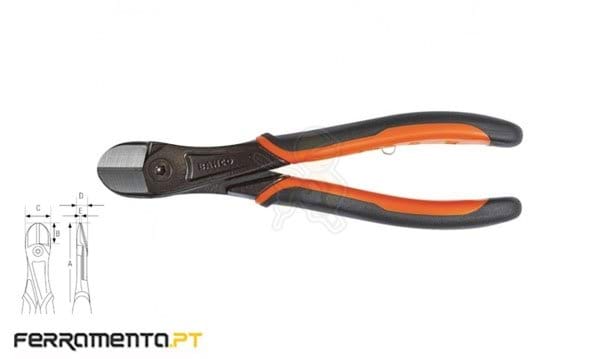 Alicate de Corte Lateral 160mm Bahco 21HDG-160IP