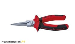Alicate de Pontas Redondas 160mm Isolado 1000V Haupa 211216