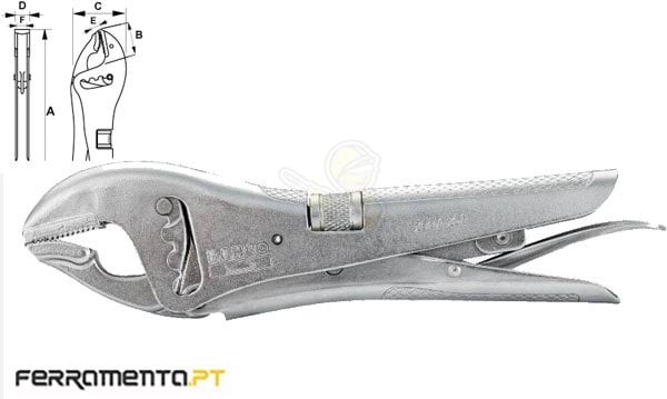 Alicate de Pressão Universal 235mm Bahco 2997-250