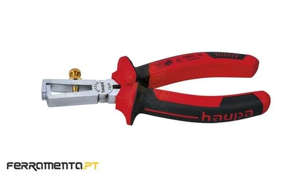Alicate Decapador 160mm Isolado 1000V Haupa 211214