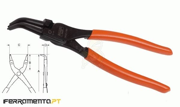 Alicate para Freios Interiores Bahco 2890-180