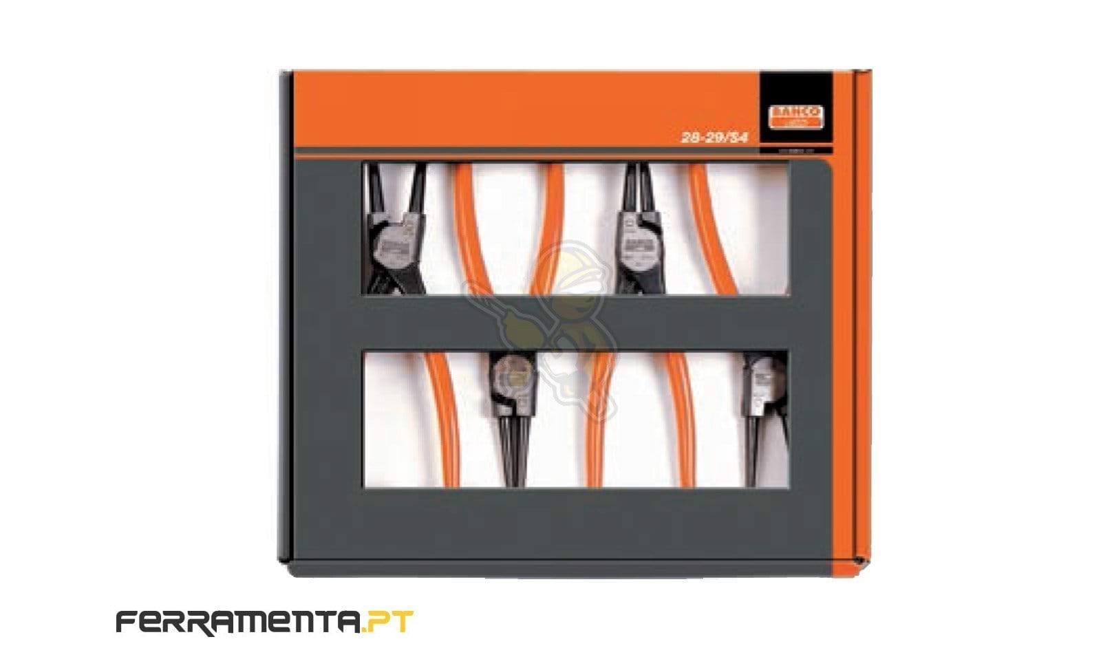 Conjunto de Alicates Freios 4 peças Bahco 28-29/S4