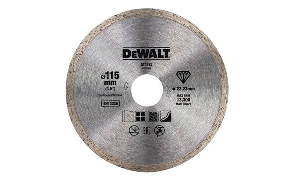 Anel Contínuo P/ Corte De Ladrilhos 115x22.2mm Dewalt DT3703-QZ
