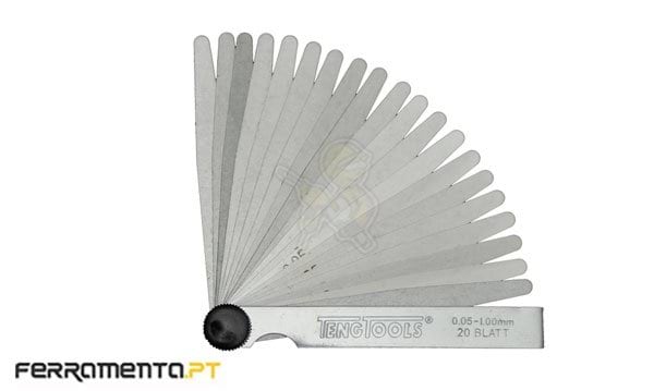 Apalpa Folgas 20 Lâminas 0.05-1.00mm Teng Tools FG20100
