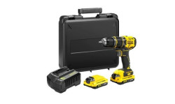 Berbequim c/ Percussão 18V 2.0Ah Stanley SFMCD721D2K-QW