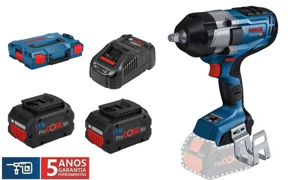 Aparafusadora de impacto 1/2" GDS 18V-1000 C Professional BOSCH 06019J80003