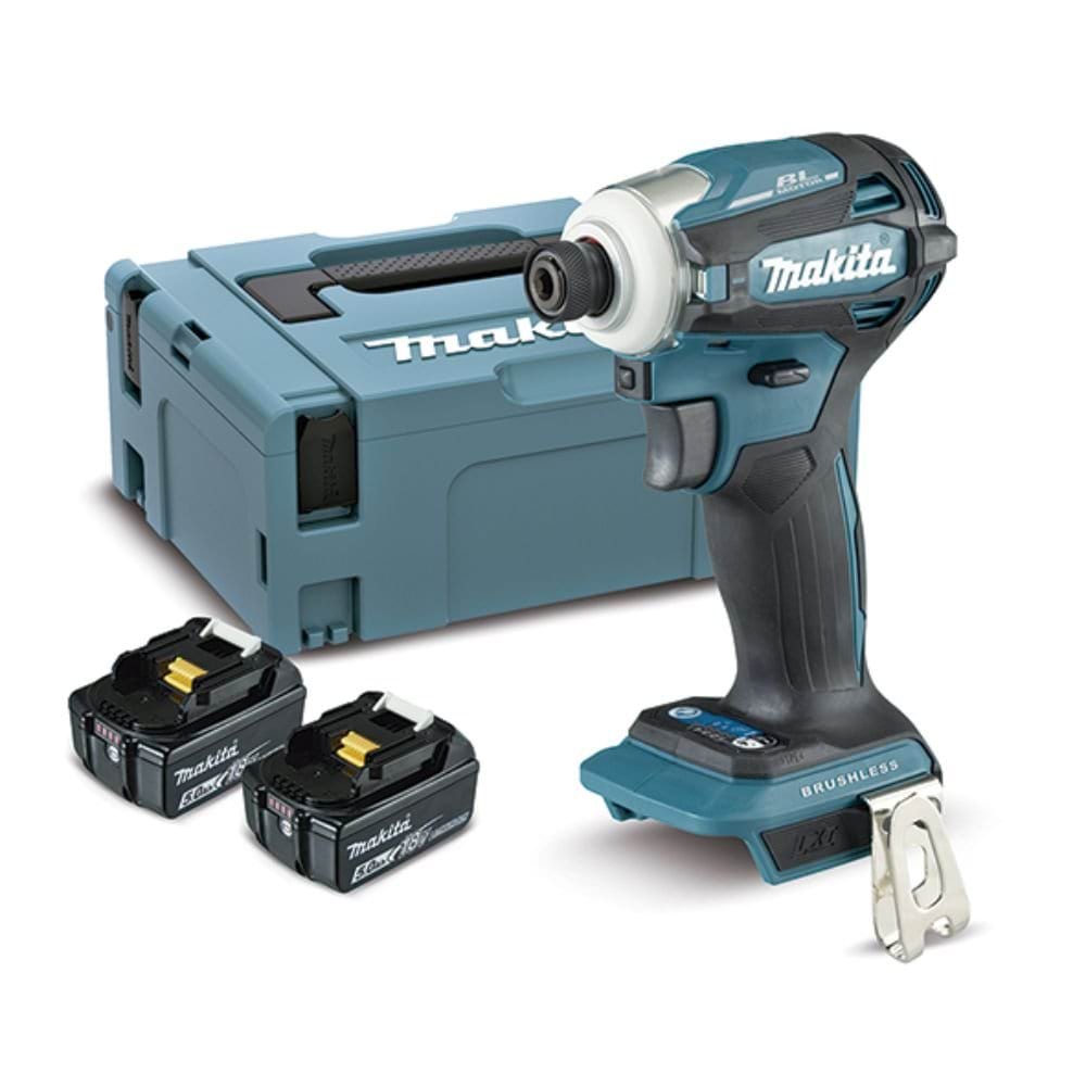 Aparafusadora de Impacto BL 18V 5.0Ah Makita DTD173RTJ
