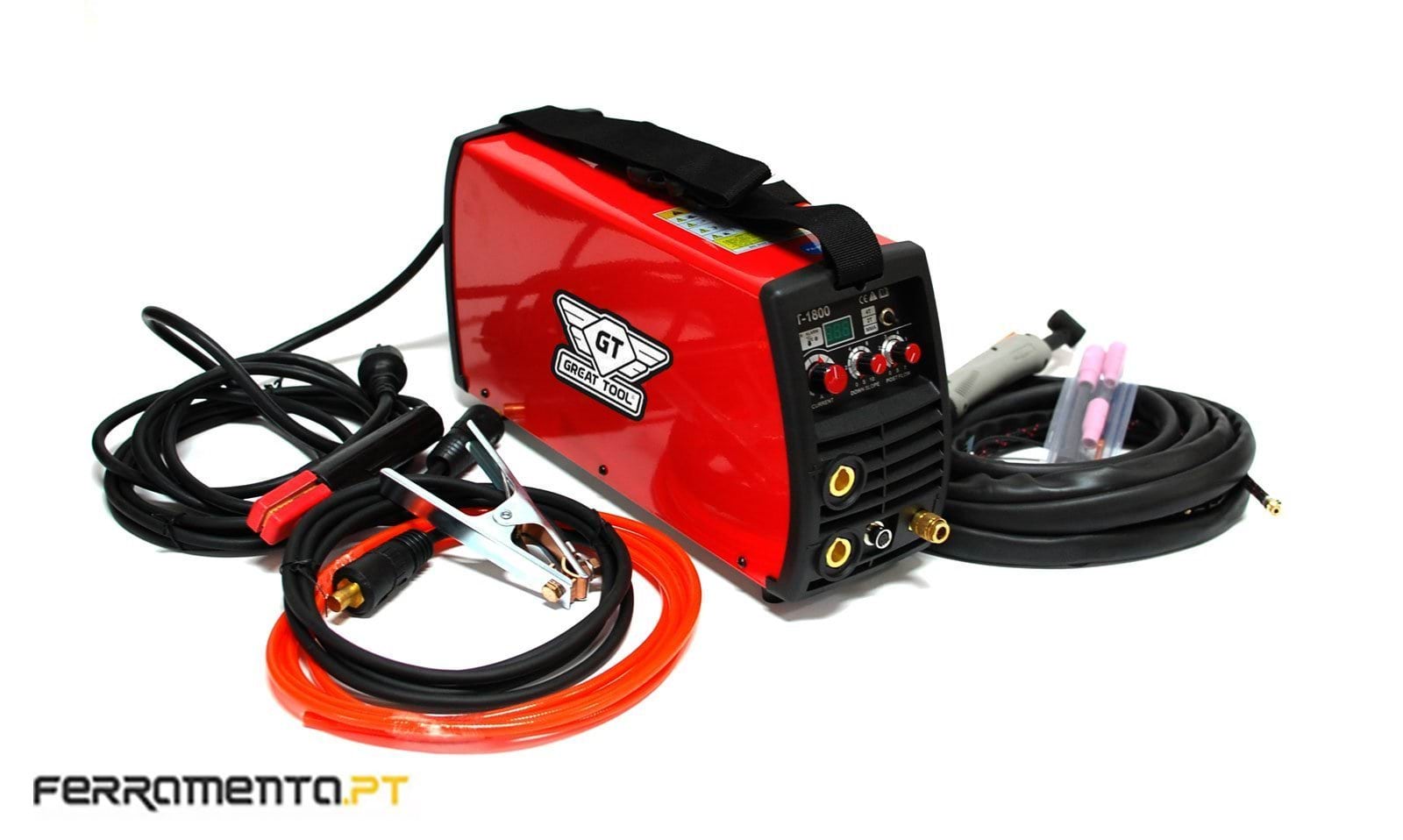 Great Tool Aparelho de Soldar Inverter TIG-MMA GT1800