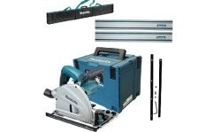 Kit Serra Incisão Makita 1300W + 2 Guias Carril 1,40MT + Mala SP6000JKIT1