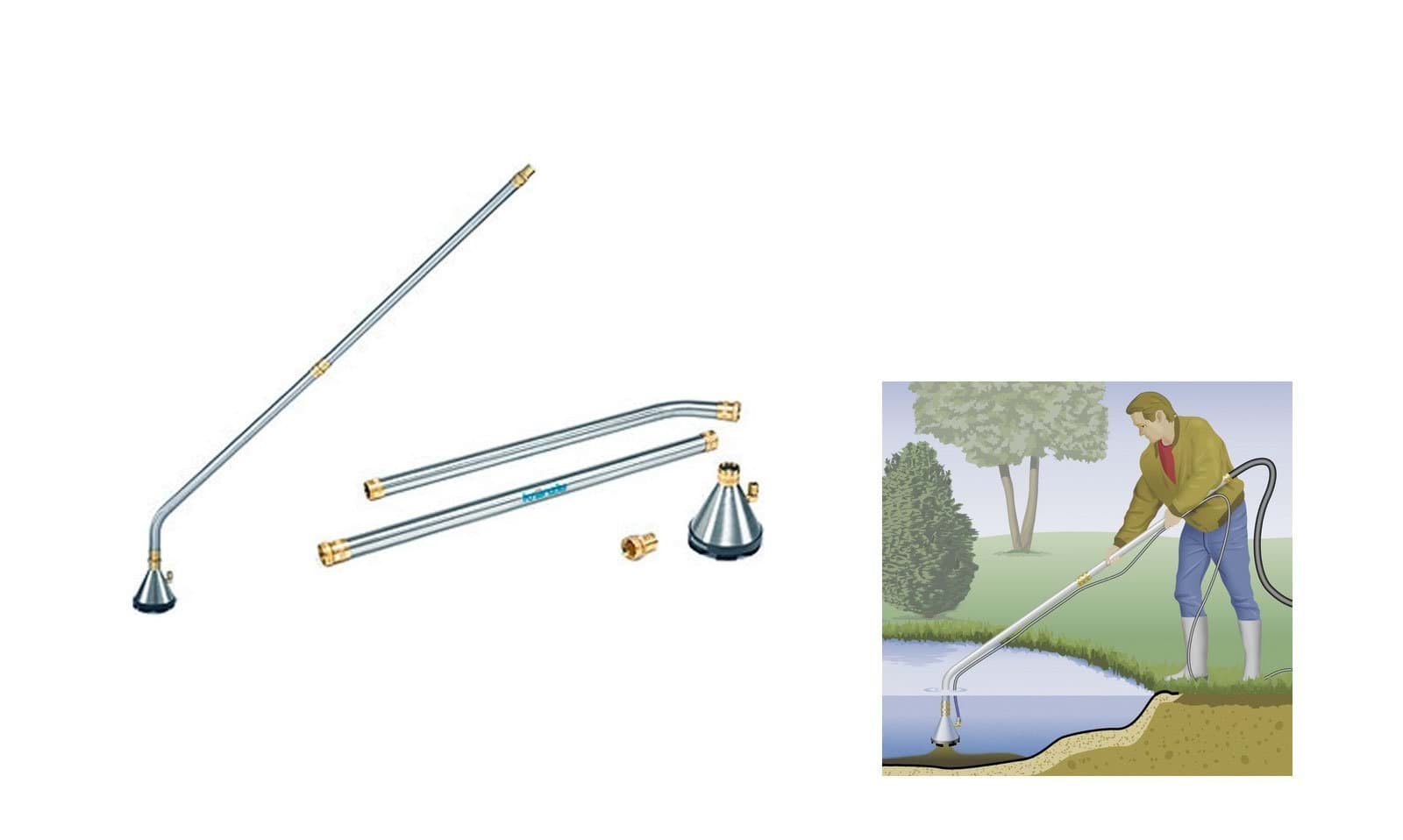 Aspirador de lama, aço inoxidável Kranzle 41801