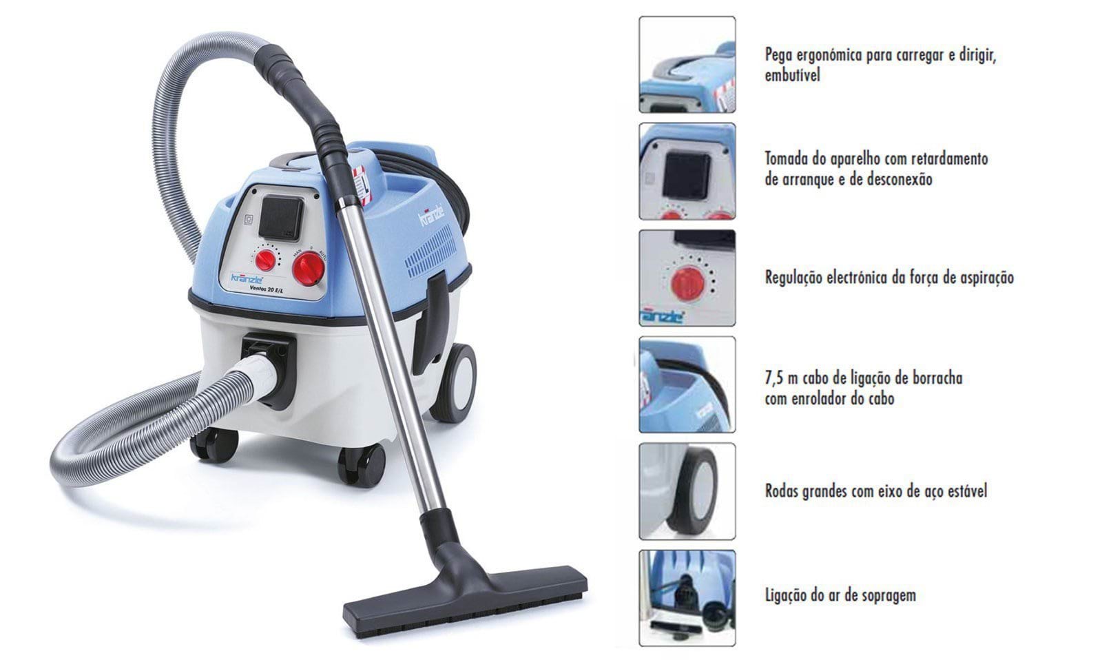 Aspirador Kranzle Ventos 20 E/L