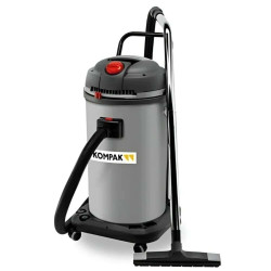 Aspirdor Pó/Líquido 2.000W 130l/s 2 Motores Kompak KP-VP65-2