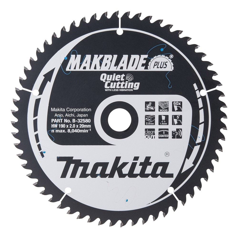 Makita Disco Serra Hm190-60D Me Sil 