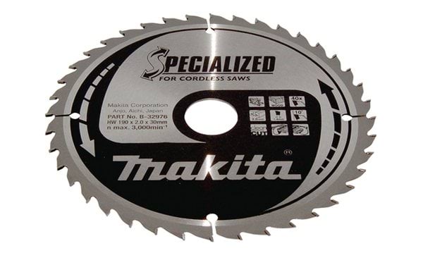 Disco HM 190x30mm 40D Makita B-32976