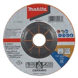 Disco Abrasivo Metal 125mm Grão Cerâmico 