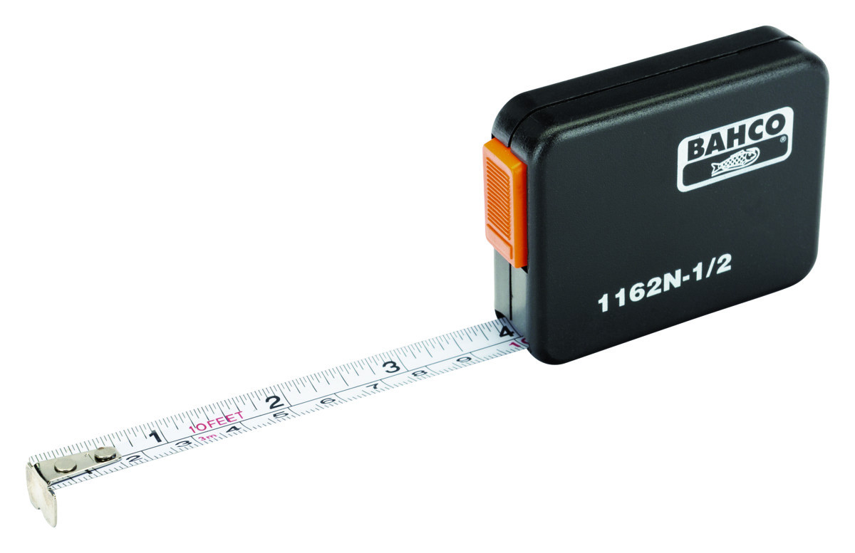 Fita métrica em aço flexível Bahco 1162N-1/2