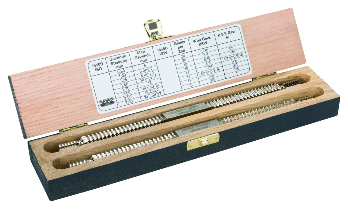 Conjunto de rectificadoras de interiores e exteriores Bahco 1450D/2