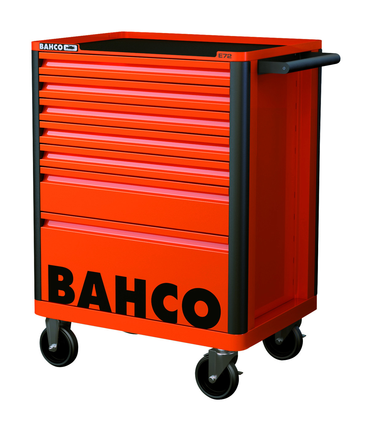 Carrinho de ferramentas E72 de 26" com 7 gavetas cinzento 693 mm x 510 mm x 955 mm Bahco 1472K7GREY