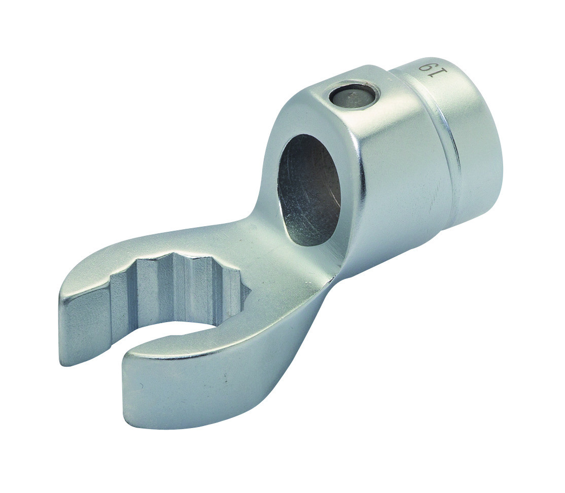 Chave de boca sextavada (sistema métrico) com conector de espigão Bahco 169-27