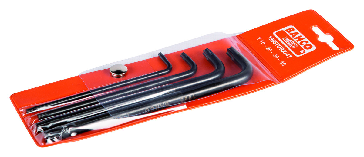Jogo Chaves parafusos offset TORX Bahco 1995TORX/4T